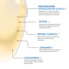 Klued 0.05% Encapsulated Retinaldehyde Peptide Advanced Serum