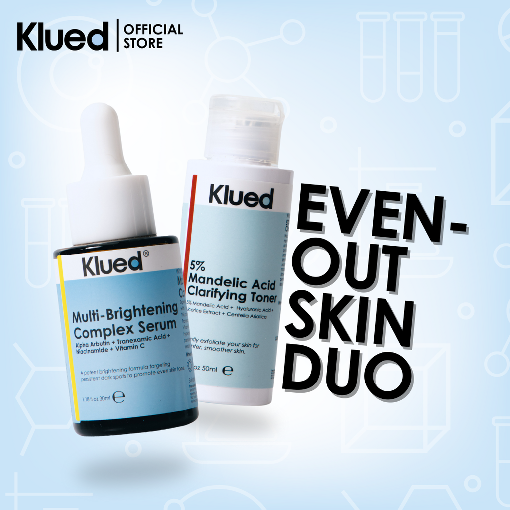 [BUNDLE 4] Klued Multi-Brightening Complex Serum + 5% Mandelic Acid Toner 50ml
