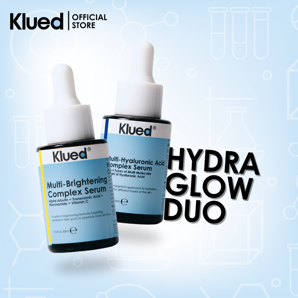 [BUNDLE 12] Klued Multi-Brightening Complex Serum + Multi-Hyaluronic Acid Complex Serum