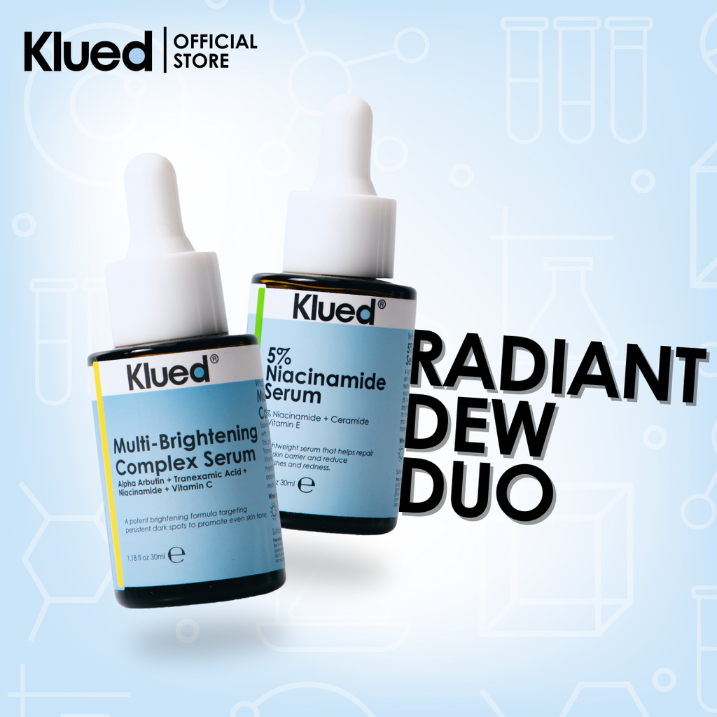 [BUNDLE 13] Klued Multi-Brightening Complex Serum + 5% Niacinamide Serum