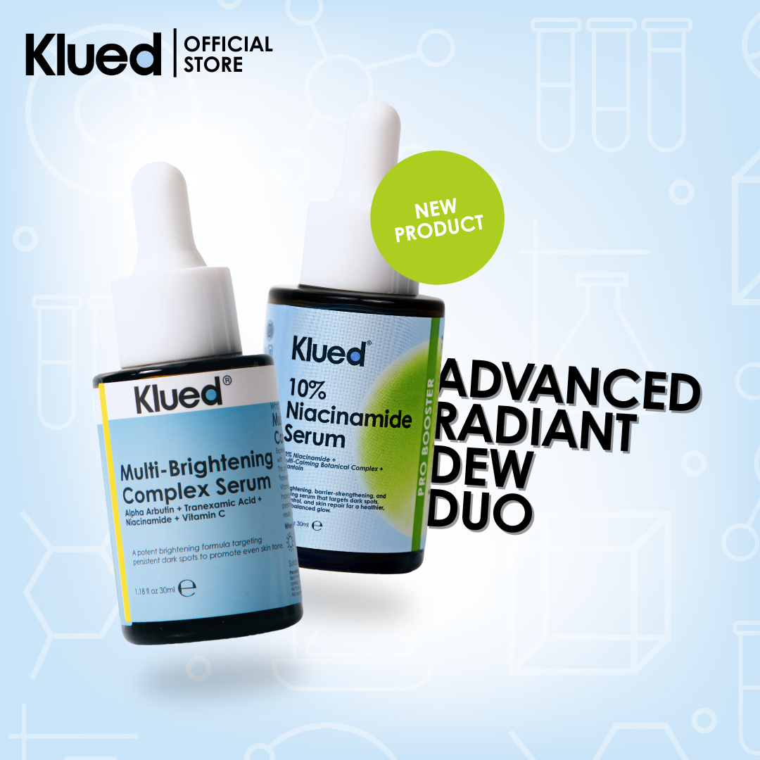 [BUNDLE 19] Klued Multi-Brightening Complex Serum + 10% Niacinamide Serum
