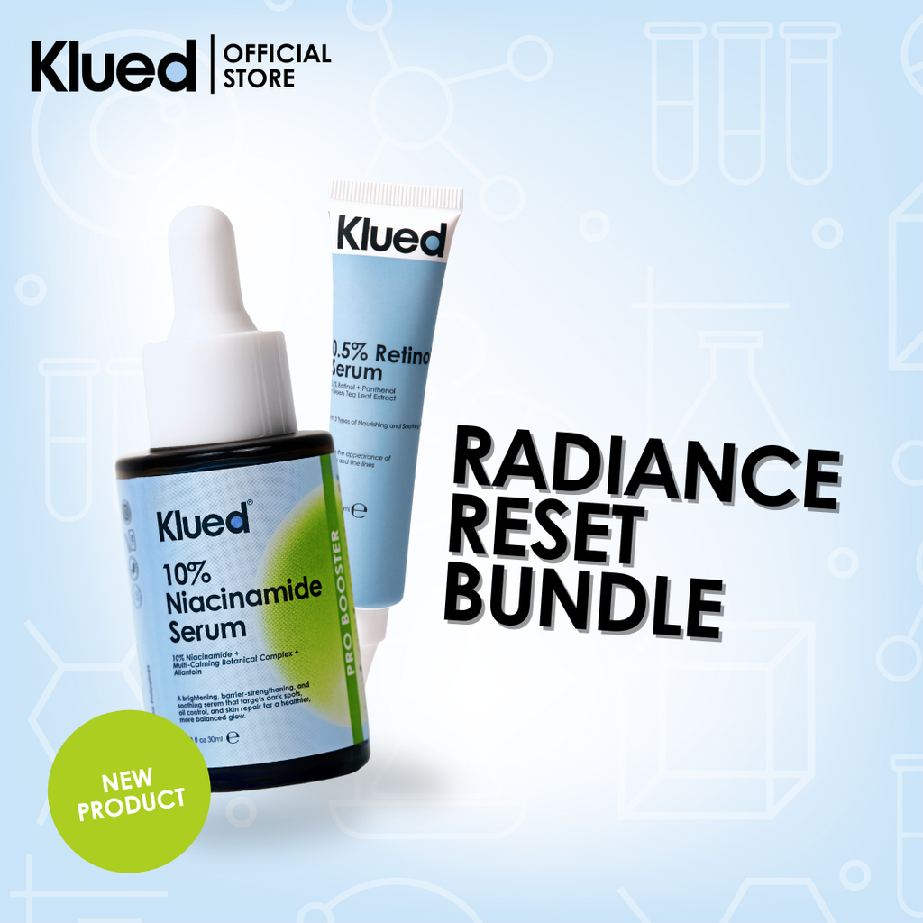 [BUNDLE 38] Klued 10% Niacinamide Serum + 0.5% Retinol Serum