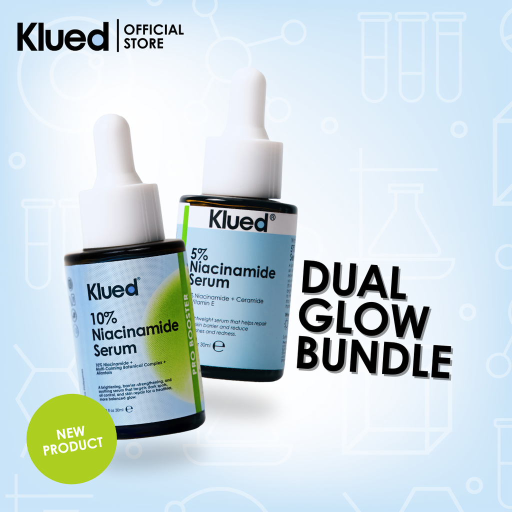 [BUNDLE 39] Klued 10% Niacinamide Serum + 5% Niacinamide Serum