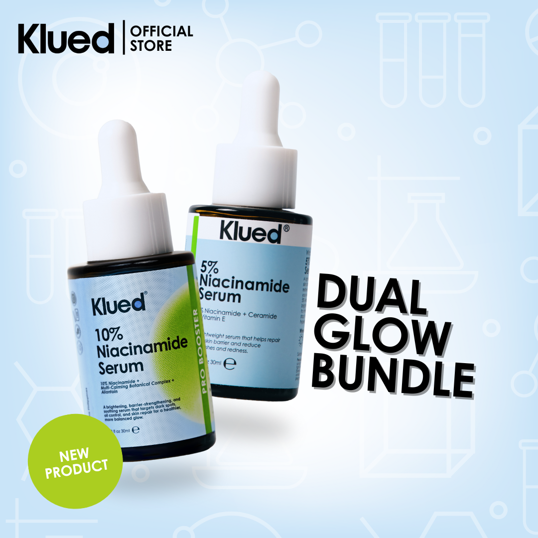 [BUNDLE 39] Klued 10% Niacinamide Serum + 5% Niacinamide Serum
