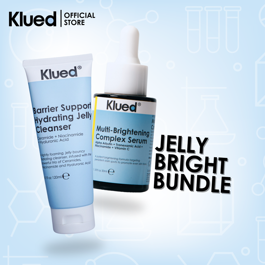 [BUNDLE 43] New Barrier Support Hydrating Jelly Cleanser 120ml +  Multi-Brightening Complex Serum