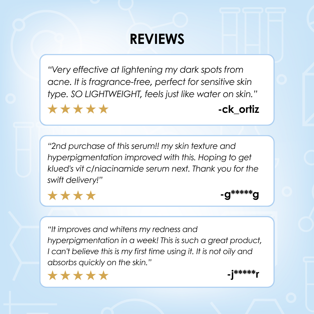 [BUNDLE 19] Klued Multi-Brightening Complex Serum + 10% Niacinamide Serum