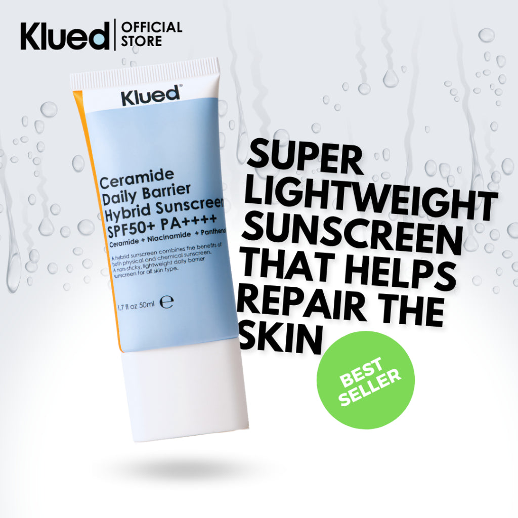 Klued Ceramide Daily Barrier Hybrid Sunscreen SPF50+ PA++++ 50ML