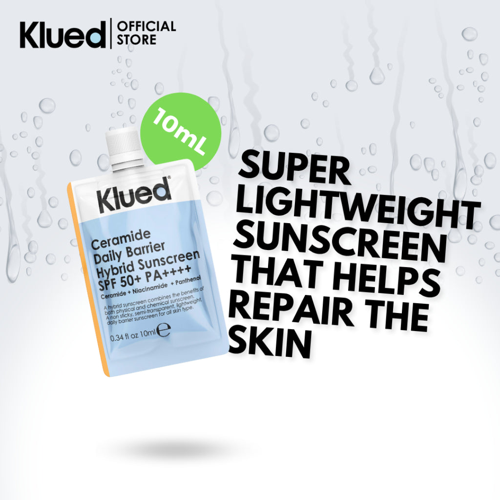 Klued Ceramide Daily Barrier Hybrid Sunscreen SPF50+ PA++++ 10ML